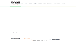 Desktop Screenshot of leymanlift.com