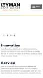 Mobile Screenshot of leymanlift.com